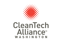 The Clean Tech Alliance Washington logo, a partner of Bio Fiber Industries in the advancement of Industrial Hemp.